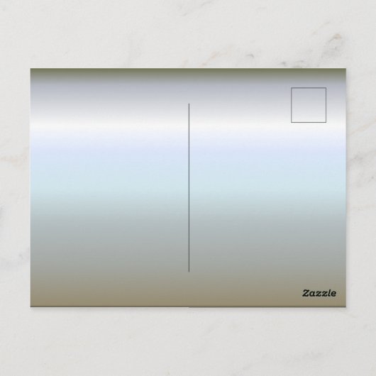 Zodiac Astrologie Chart Postkarte (Rückseite)