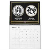 Zodiac Astrologie-Kalender Kalender (Feb 2027)