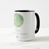 Zodiac Astrologie - Libra Tasse (VorderseiteRechts)