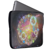 Zodiac Astrologie Naturdiagramm Laptopschutzhülle (Vorne Rechts)