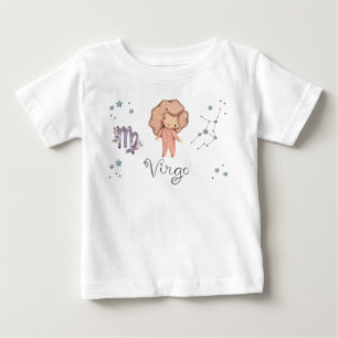 Zodiac Baby Jungfrau Baby BodySuit und T-Shirt