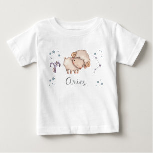 Zodiac Baby Widder Baby BodySuit und T-Shirt