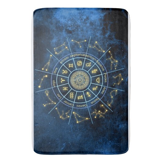 Zodiac Badematte (Vorderseite Vertikal)