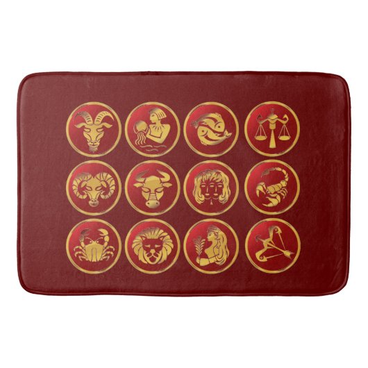 Zodiac Badematte (Vorderseite)