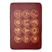 Zodiac Badematte (Vorderseite Vertikal)