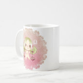 Zodiac Balance Bibliotheka Kaffeetasse (Vorderseite Links)