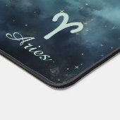 Zodiac Birth Sign Aries Astrolog Schreibtischunterlage (Ecke)