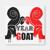 Zodiac Birthday m Magnet (Vorne)