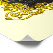 ZODIAC BIRTHDAY SIGNS / AQUARIUS POSTER (Ecke)