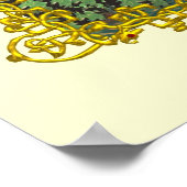 ZODIAC BIRTHDAY SIGNS / AQUARIUS POSTER (Ecke)