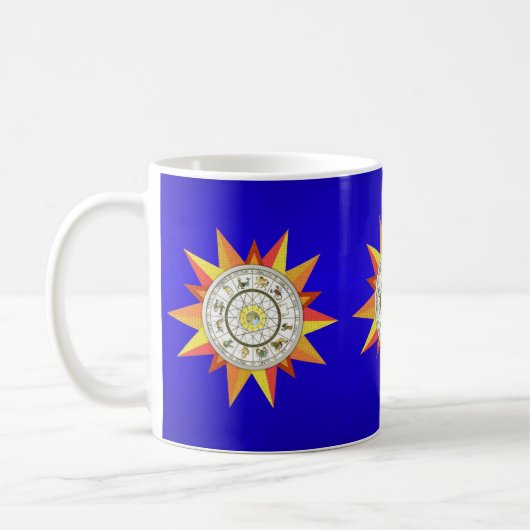 Zodiac Blue Tasse (Links)