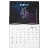 Zodiac Calander 2024 Kalender Astrologie (Mär 2027)