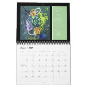 Zodiac Calendar Kalender (Mär 2027)