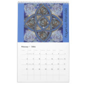 Zodiac Calendar - keltische Knot Mandala Designs Kalender (Feb 2026)