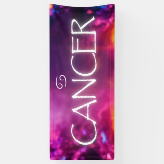 Zodiac Cancer Banner (Vertikal)