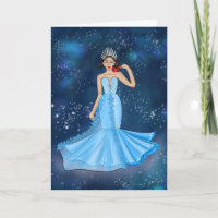 Zodiac Cancer Goddess Illustration Geburtstag
