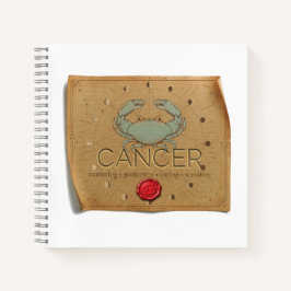 Zodiac - Cancer - Journal Notizblock
