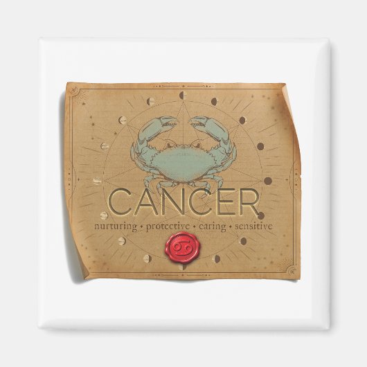 ZODIAC - Cancer - Magnet (Vorne)