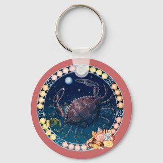 Zodiac Cancer - Passen Sie ihn an! Schlüsselanhänger