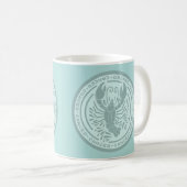 Zodiac Cancer Symbol Coffee Tasse (VorderseiteRechts)