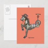 Zodiac: Capricorn, 1482 Postkarte (Vorne/Hinten)