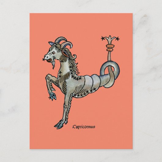 Zodiac: Capricorn, 1482 Postkarte (Vorderseite)