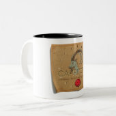 Zodiac - Capricorn - Coffee Mug Zweifarbige Tasse (Vorderseite Links)