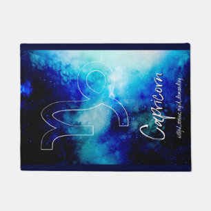 Zodiac: Capricorn-Eigenschaften Fußmatte