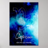 Zodiac: Capricorn-Eigenschaften Poster (Vorne)