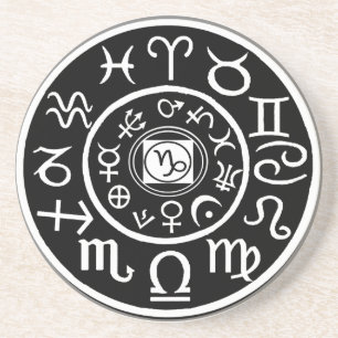 Zodiac - Capricorn-Konstellation Getränkeuntersetzer