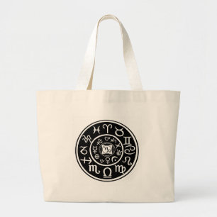 Zodiac - Capricorn-Konstellation Jumbo Stoffbeutel