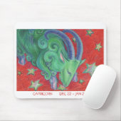 Zodiac Capricorn-Mousepad Mousepad (Mit Mouse)