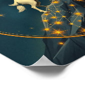 Zodiac Capricorn Poster (Ecke)