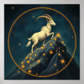 Zodiac Capricorn Poster (Vorne)