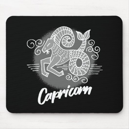 Zodiac Capricorn-Symbol Mousepad (Vorne)