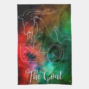 Zodiac: Capricorn 'The Goat' Geschirrtuch