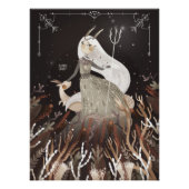 Zodiac Capricorn von Alexandra Dikaia Poster (Vorderseite)