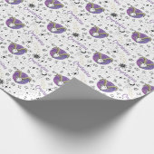 Zodiac Capricorn Wrapping Paper Geschenkpapier (Ecke)