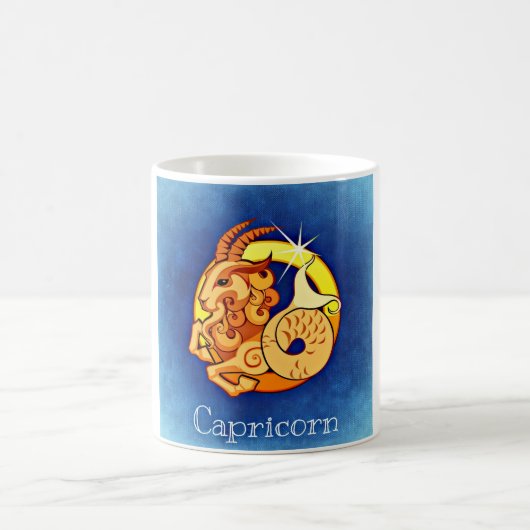 Zodiac Capricorn-Zeichen Kaffeetasse (Mittel)