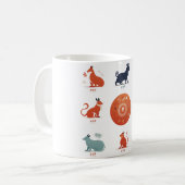 Zodiac Celebration Tasse (Vorderseite Links)