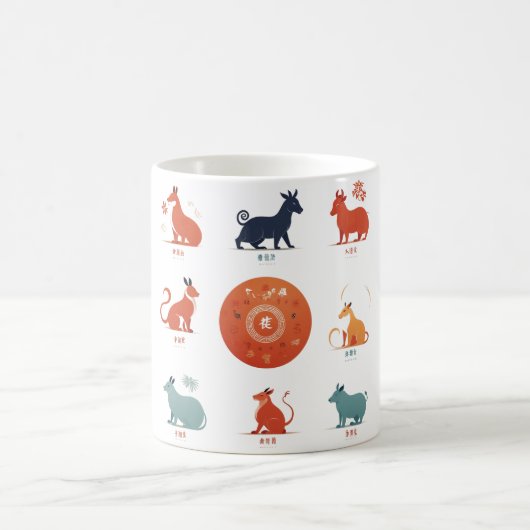 Zodiac Celebration Tasse (Mittel)