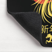 Zodiac Chinese Lunar New Year Horse 2026 Celebrati Mousepad (Ecke)