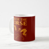 Zodiac Chinese New Year 2026 Horse Kaffeetasse (Vorderseite Links)