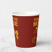 Zodiac Chinese New Year 2026 Horse Pappbecher (Links)