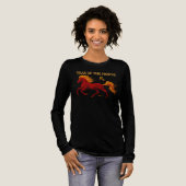 Zodiac Chinese New Year 2026 Yang Fire Horse Tri-Blend Shirt (Volle Vorderseite)