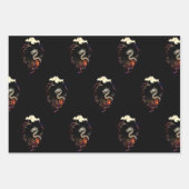 Zodiac Chinese Zodiac Dragon 2024 Geschenkpapier Set (Vorderseite 3)