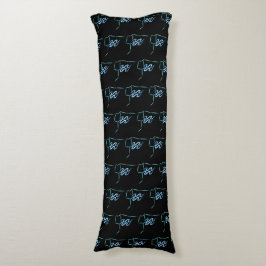 Zodiac Constellation Aquarius Body Pillow Seitenschläferkissen