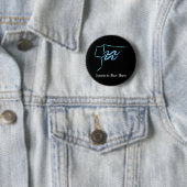 Zodiac Constellation Aquarius Button (Beispiel)
