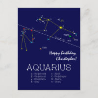 Zodiac Constellation Aquarius