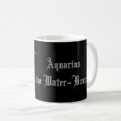 Zodiac Constellation Aquarius Tasse (VorderseiteRechts)
